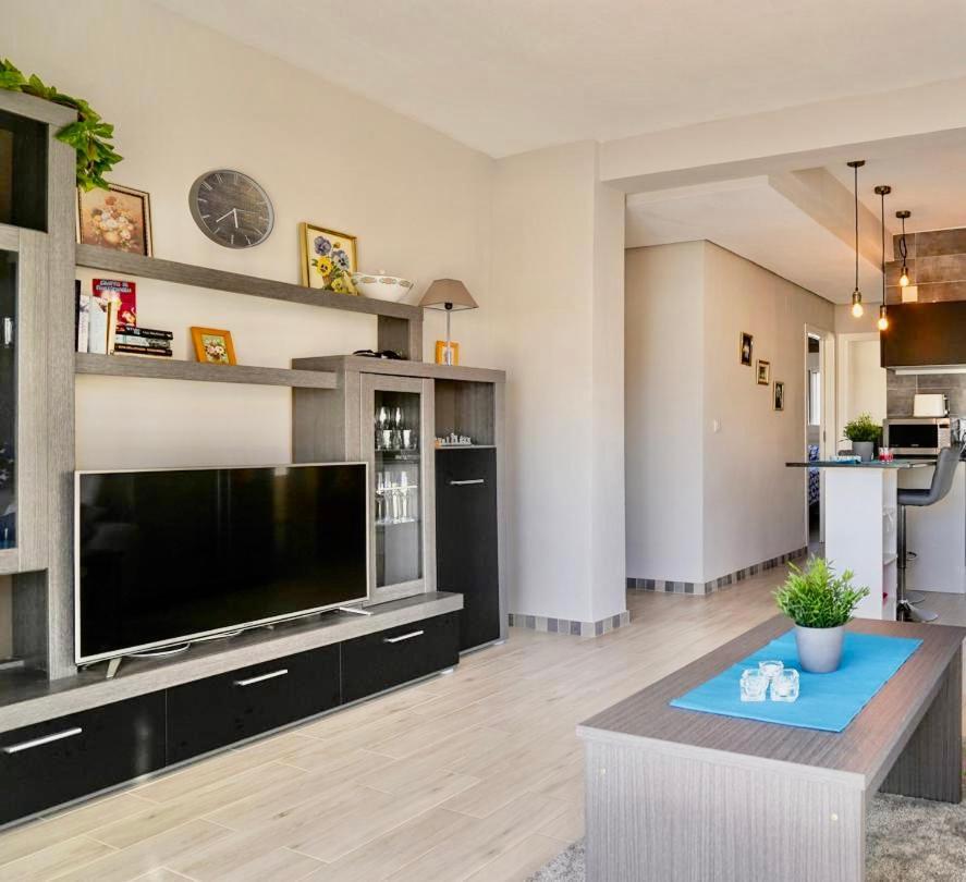 Three Bedroom Top Apartment By The Beach Santa Pola Buitenkant foto